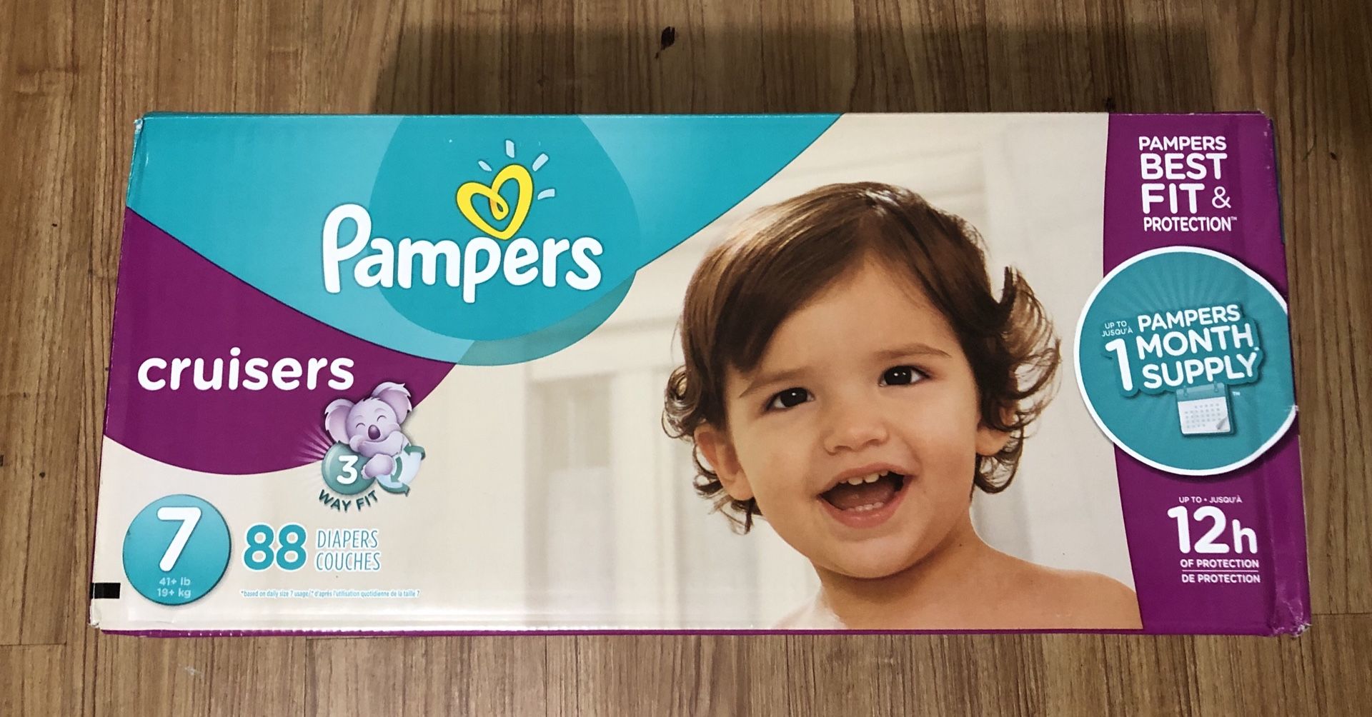 Pampers Size 7 (88 count) diapers cruisers (Brand New) for Sale in
