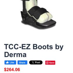 TCC-EZ Cast Boot by Derma Size XL