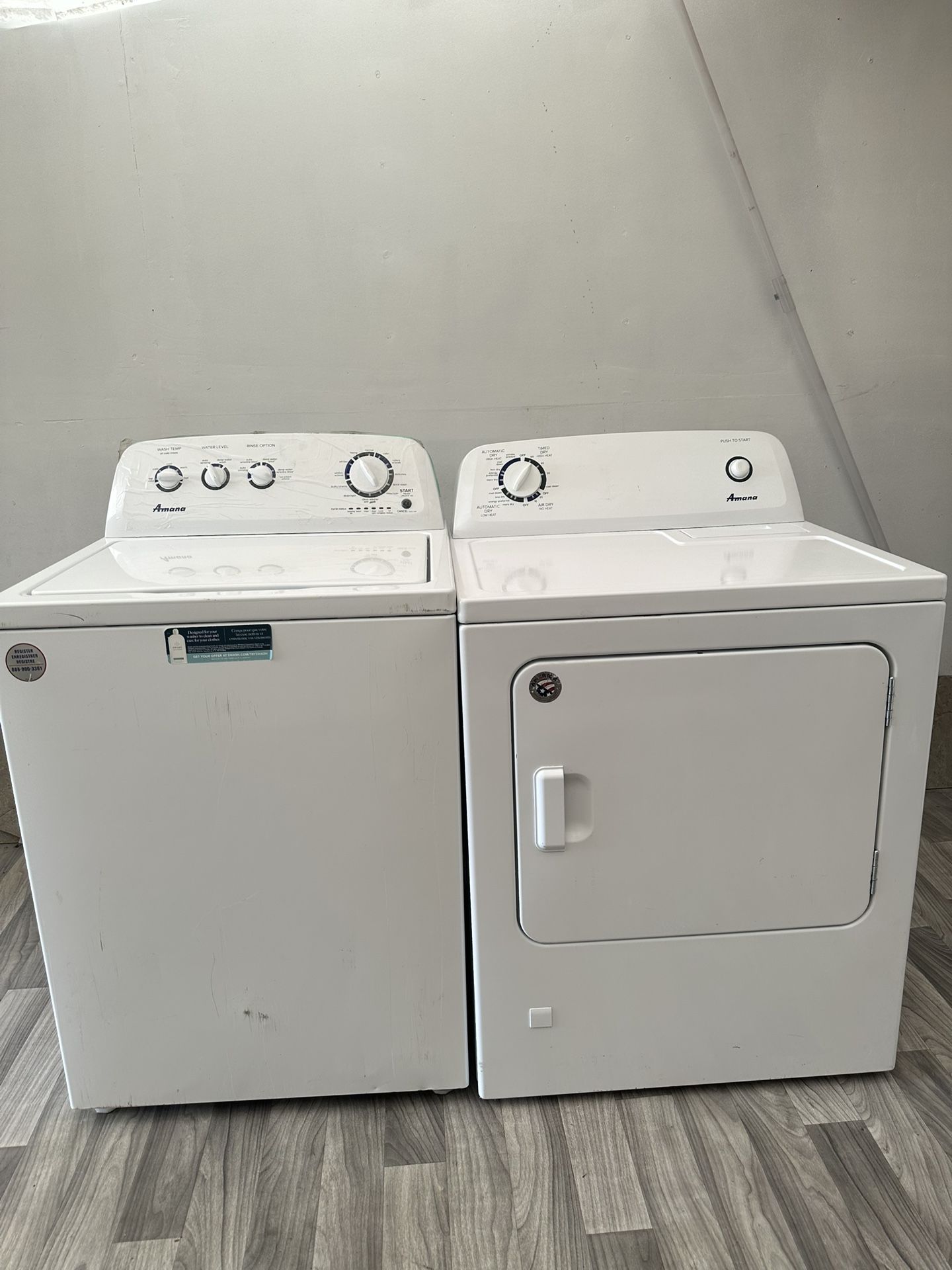 Amana Washer And Gas Dryer