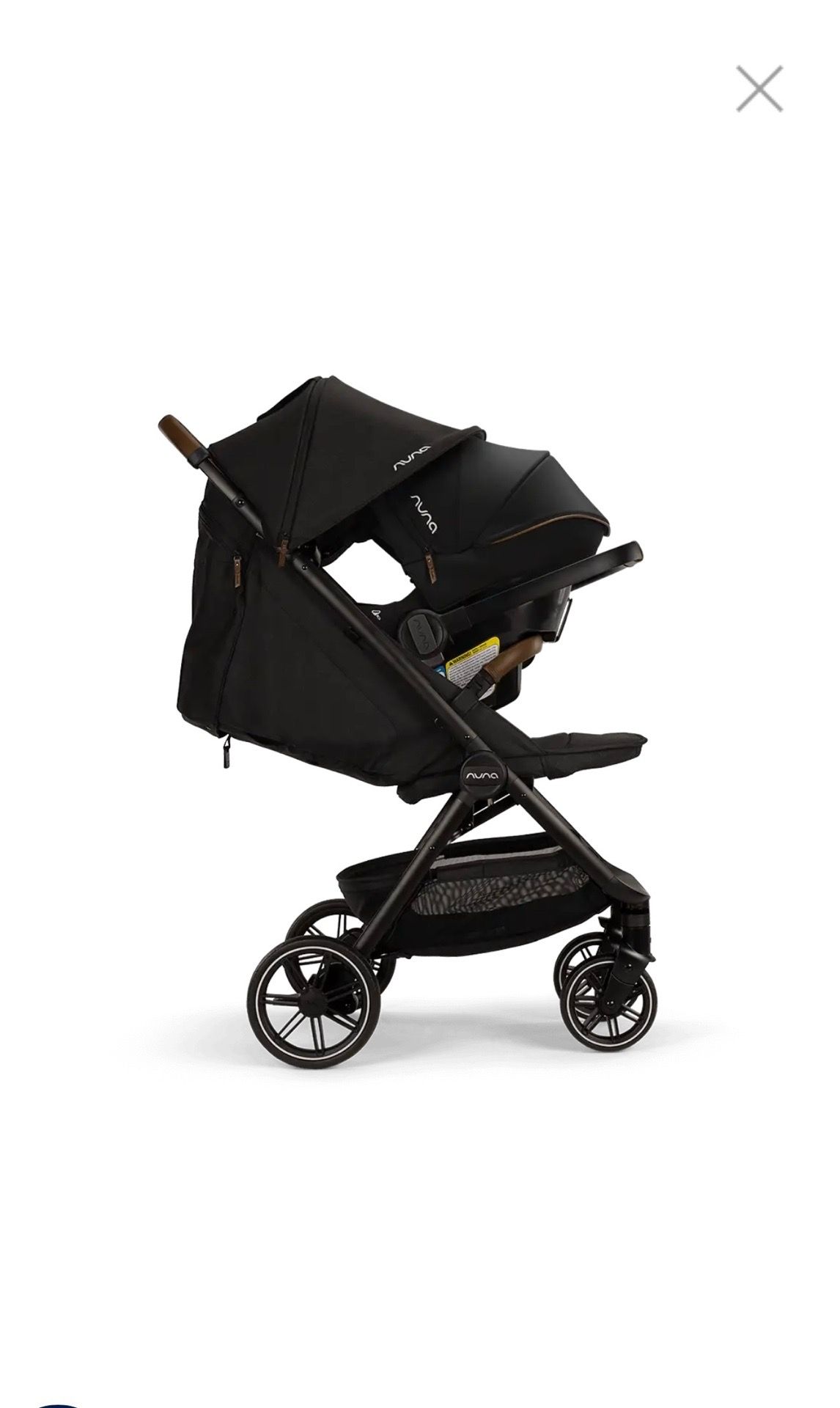 NUNA stroller and car seat like new minor details asking 500 $