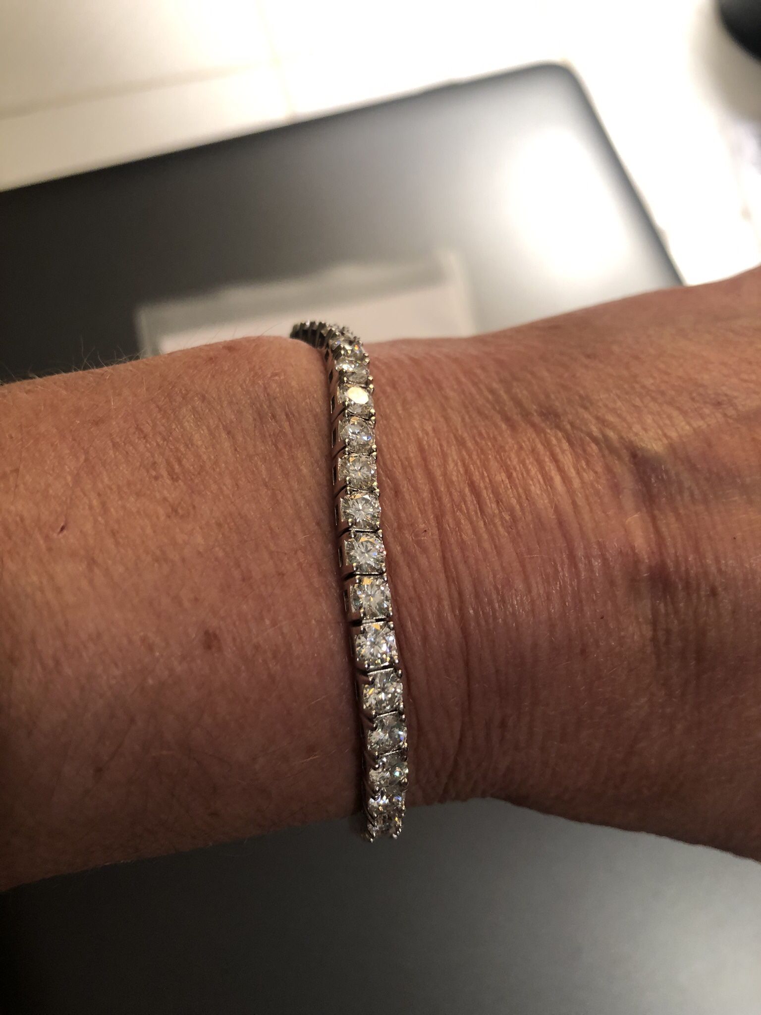 moissanite tennis Bracelet