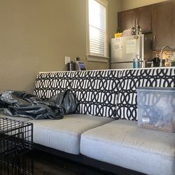 Grey Patio Couch