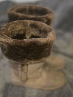 Womens Suede Fur Boots