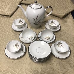 China Tea/Demitasse Set