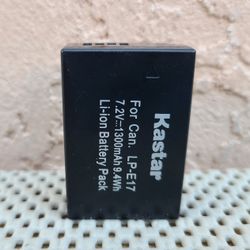 Kastar Canon LP-E17 battery