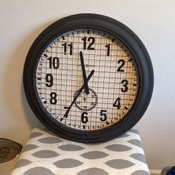 Big As Hell Caged Clock