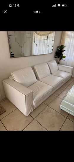 Sofa leather couch need gone