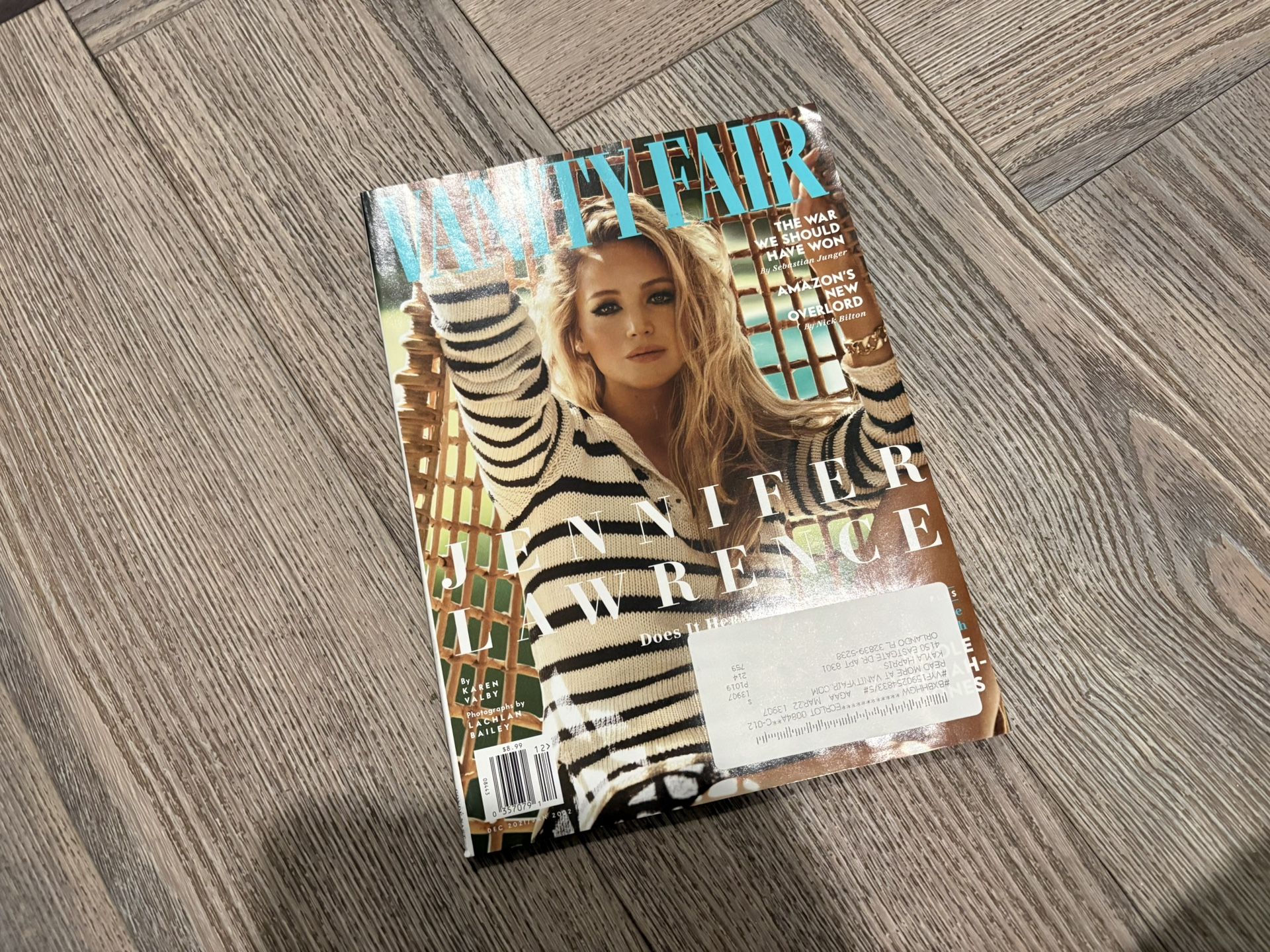 $8 for Vanity Fair Magazine Jennifer Lawrence Cover Issue | Fashion Magazine