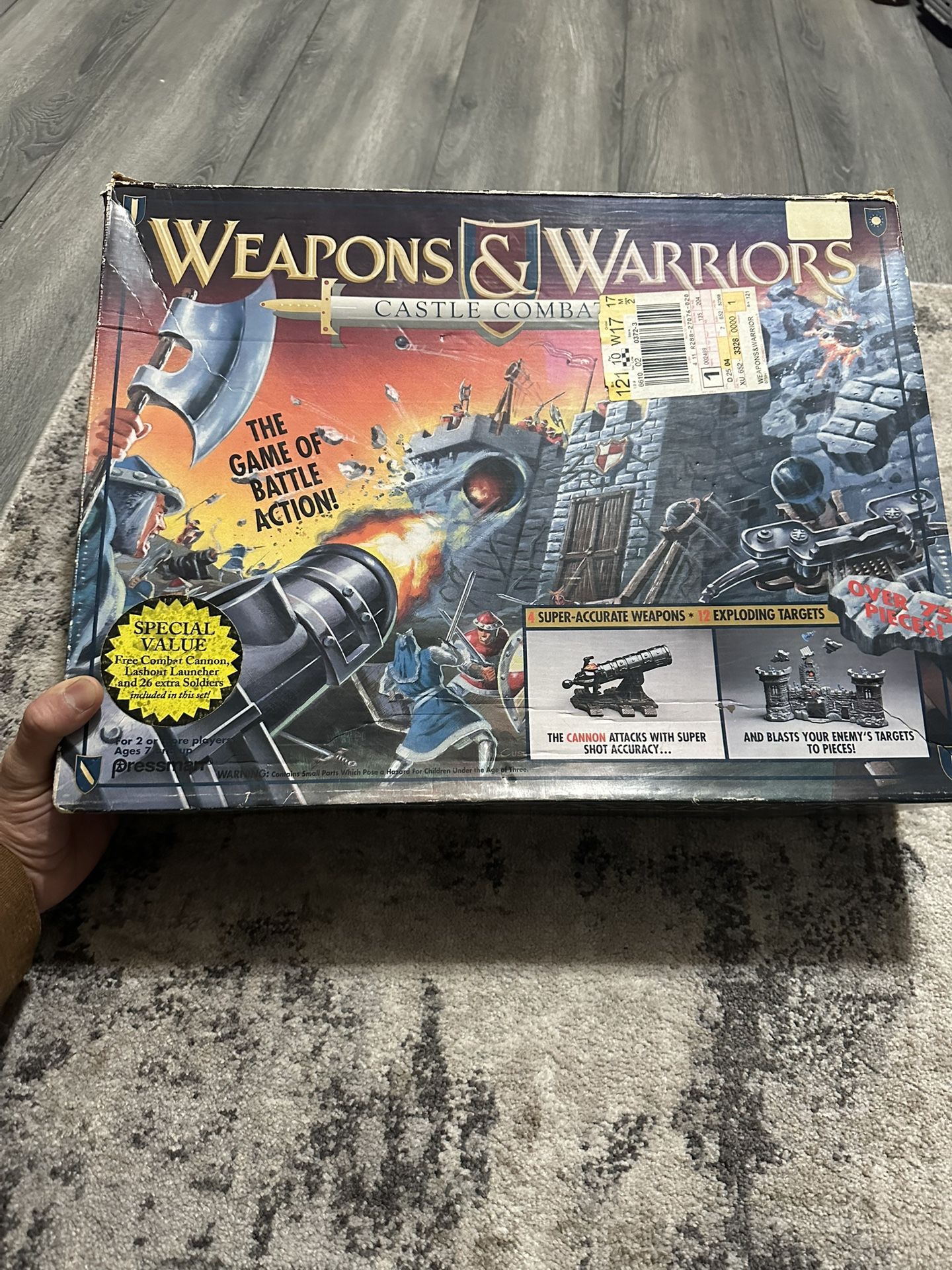 Weapons & Warriors castle Combat Board Game 
