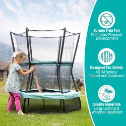 SKYWALKER TRAMPOLINE 60 Inch Mini Trampoline. 