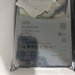 LOT OF 2 Seagate Barracuda Pro 10 TB ST10000DM0004 Hard drives