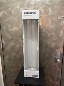 IKEA Cylinder Vase Clear Glass 26 ¾"