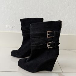 Michael Kors Wedge Boots Size 7