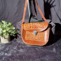 Mexican Leather Purse Authentic