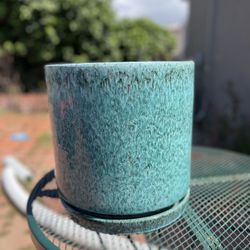 Beautiful 12 Inch Ceramic Pots (2) 