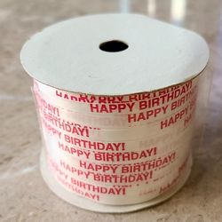 Happy Birthday, Curling Ribbon 