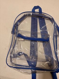 Clear backpack $3
