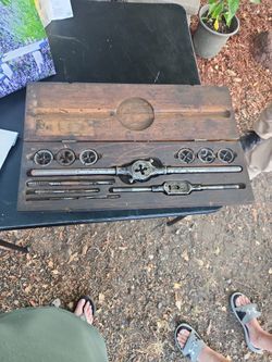 Antique Tap and die set