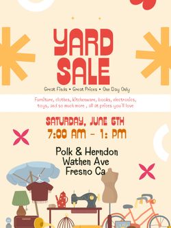Yard Sale  Polk & Herndon
