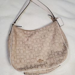 Coach Hobo Handbag / Color: Tan  