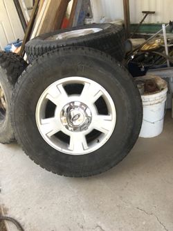 Ford F150 tires and rims