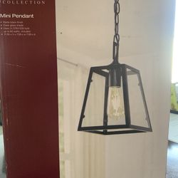 Matte Black Mini Pendant (Set Of 2)