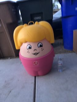 step 2 LEGO girl storage container