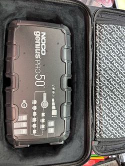 NOCO GENIUSPRO50 50A Portable Car Battery Charger, Multi-Voltage
