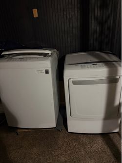 Lg washer and dryer
