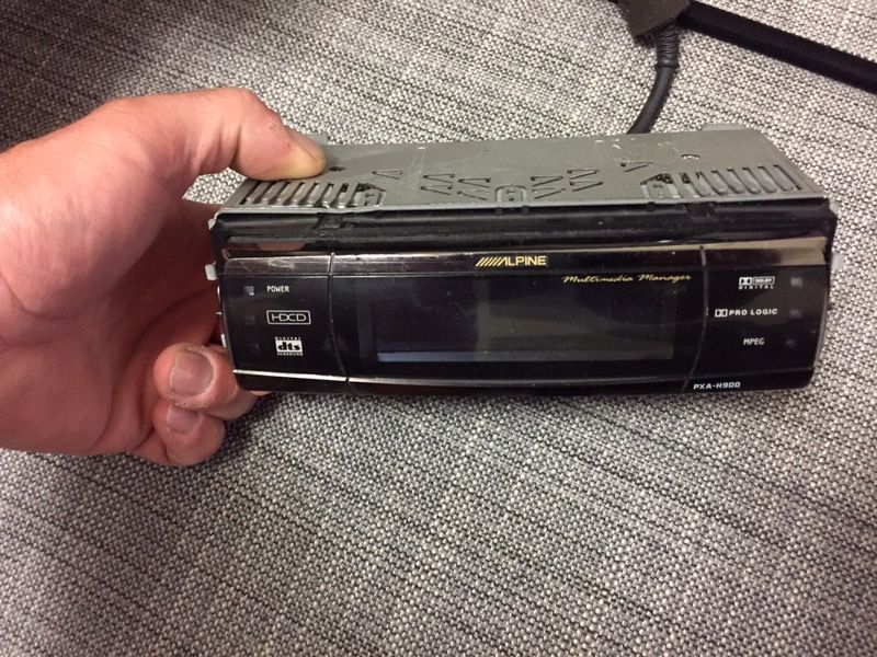Alpine f1 pxa-h900 sound processor