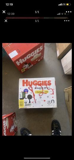 Huggies Snug & Dry Diapers Newborn 132c - New Disposable Diapers