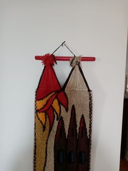 Wall decor carpet style