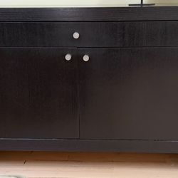 Credenza - modern Expresso brown 