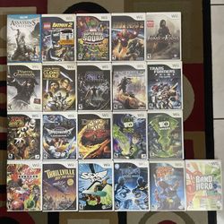 Used Nintendo Wii/Wii U Video Games