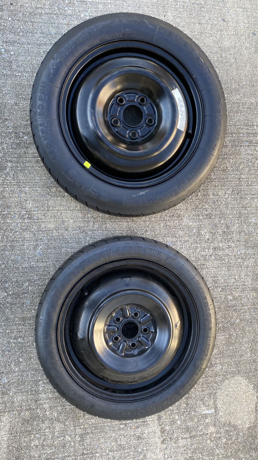 Set Of 2 Spare Tires