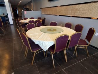 Table and chairs