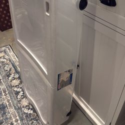 Sterlite under bed storage on wheels