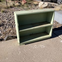 Small Light Green Bookshelf 
