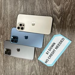 Apple IPhone 12 Pro Max 5G - Black Friday ! 10% Off! $1 DOWN Today