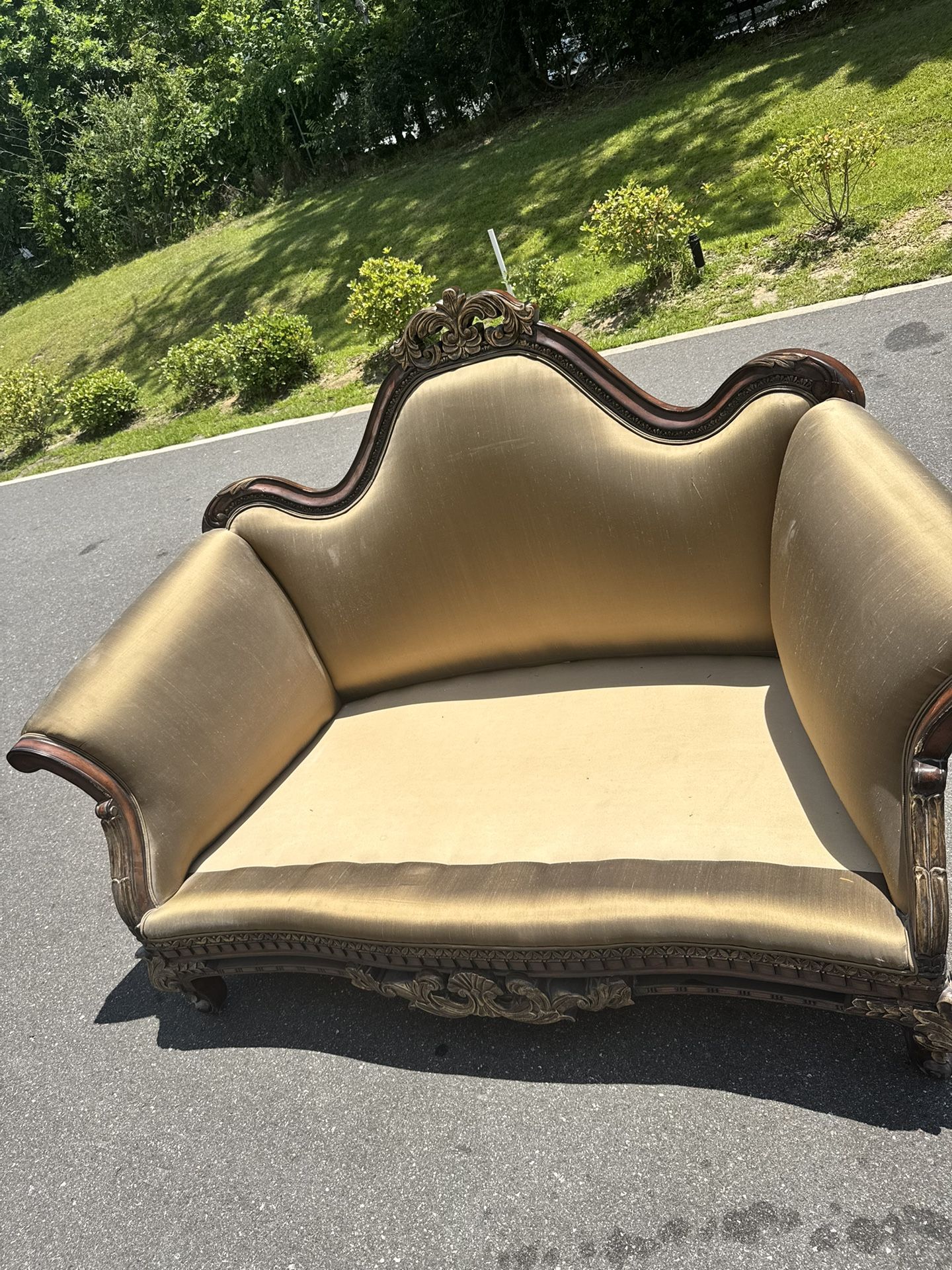 3 Piece Brown and Tan Furniture