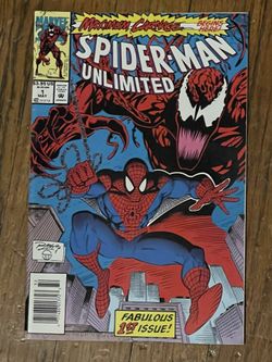 Spider-Man Unlimited #1 Maximum Carnage 1 1993 Comic Book