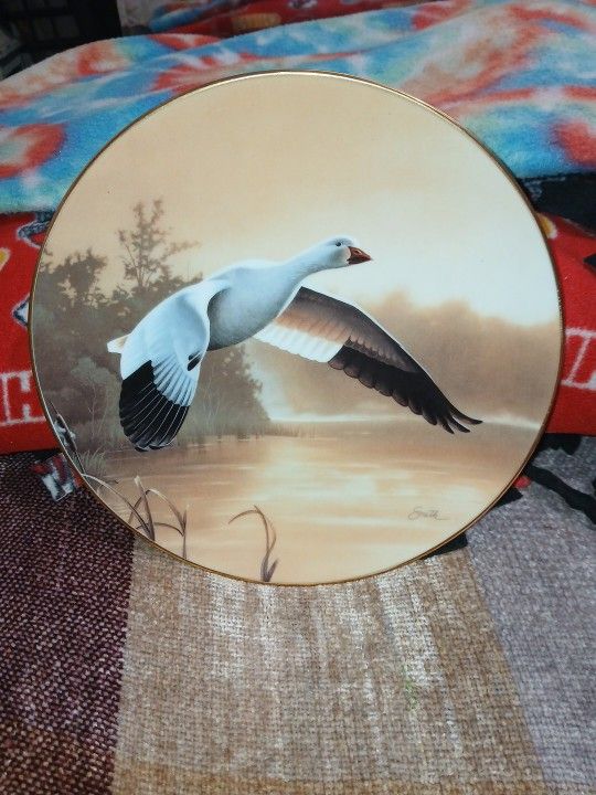 1991 Snow. Goose. Federal Duck Stamp Collector Plate