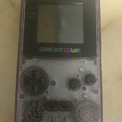 Gameboy Color (Clear Purple) 