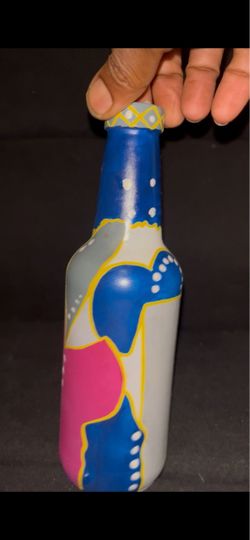 Hand-Painted Decorative Glass Art