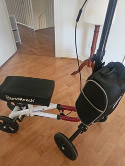 BlessReach Knee Scooter Walker