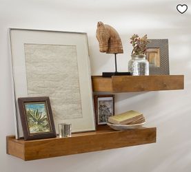 36" Floating shelves (2x)
