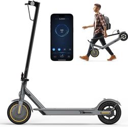 Electric Scooter with Dual Suspension, 8.5”/10" Tires, 350W/500W Motor, 19/22 Mph, Max 22/25/27/49Miles Range