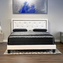 NEW BED QUEEN - WHITE DIAMOND