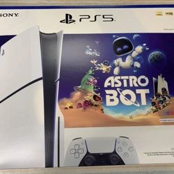 Ps5 PlayStation 5 console Astro bot bundle disc version floor model