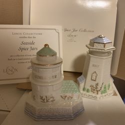 LENOX - NEW -Set of  24 Seaside Spice jars